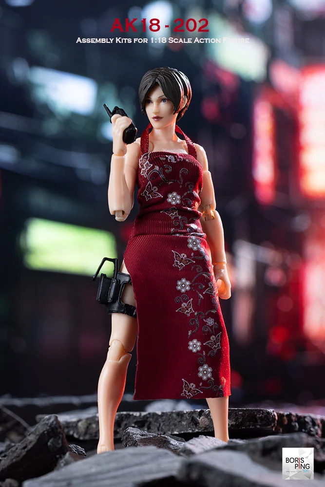 2025 Q1 Boris Ping 1/18 Scale Game Character Female Soldier AK18