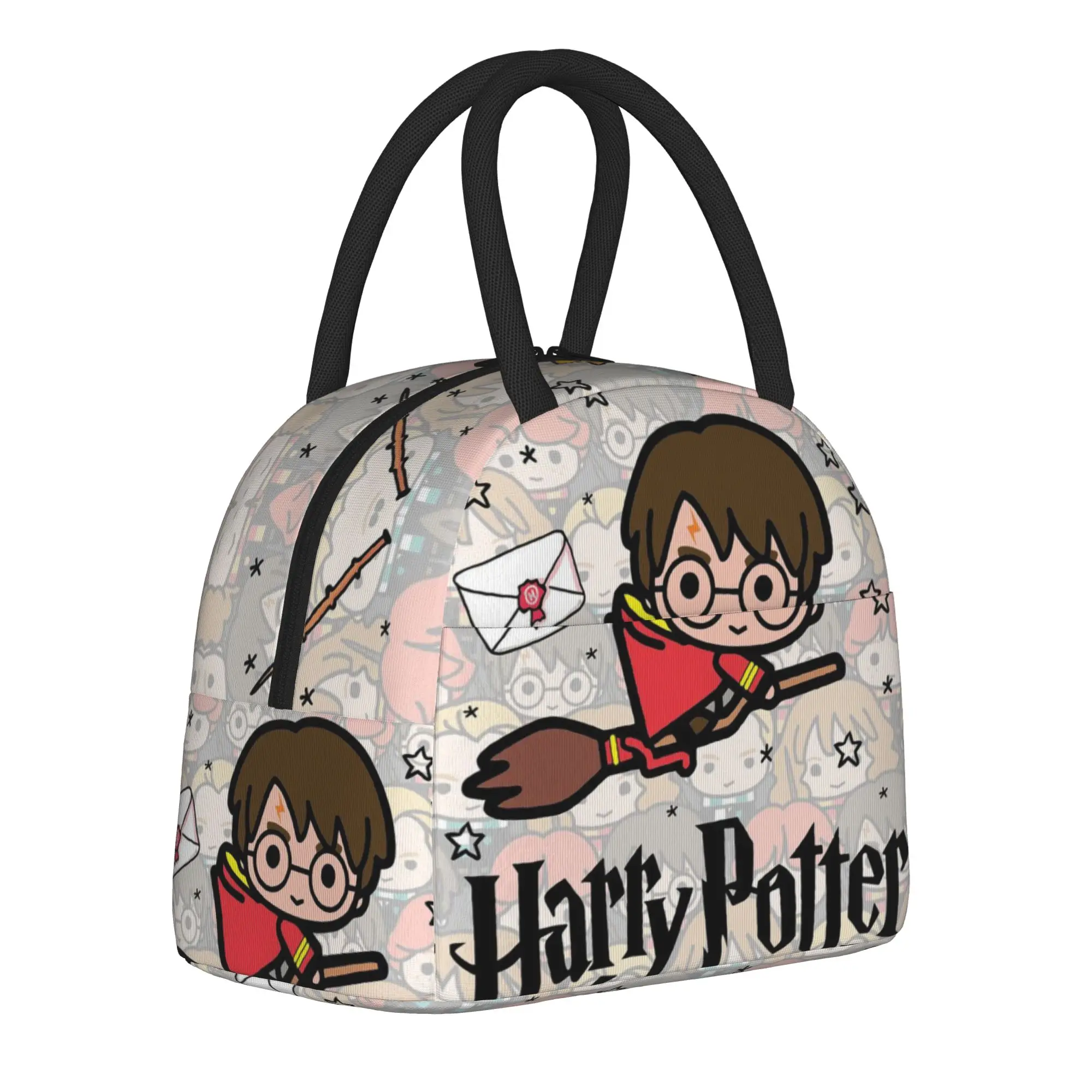 

H-HP-P Harrys potters magic Accessories Insulated Lunch Bag For Office Food Storage Bag Reusable Cooler Thermal Lunch Boxes