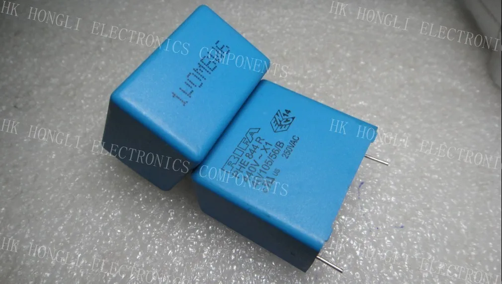 2 PCS  PHE844    PHE 844 R  440V X1 1u0M 1uF /   PHE 844 R  440V X1 680nM 0.68uF  /  PHE 844 R 440V X1 330nM 0.33uF P=27.5mm