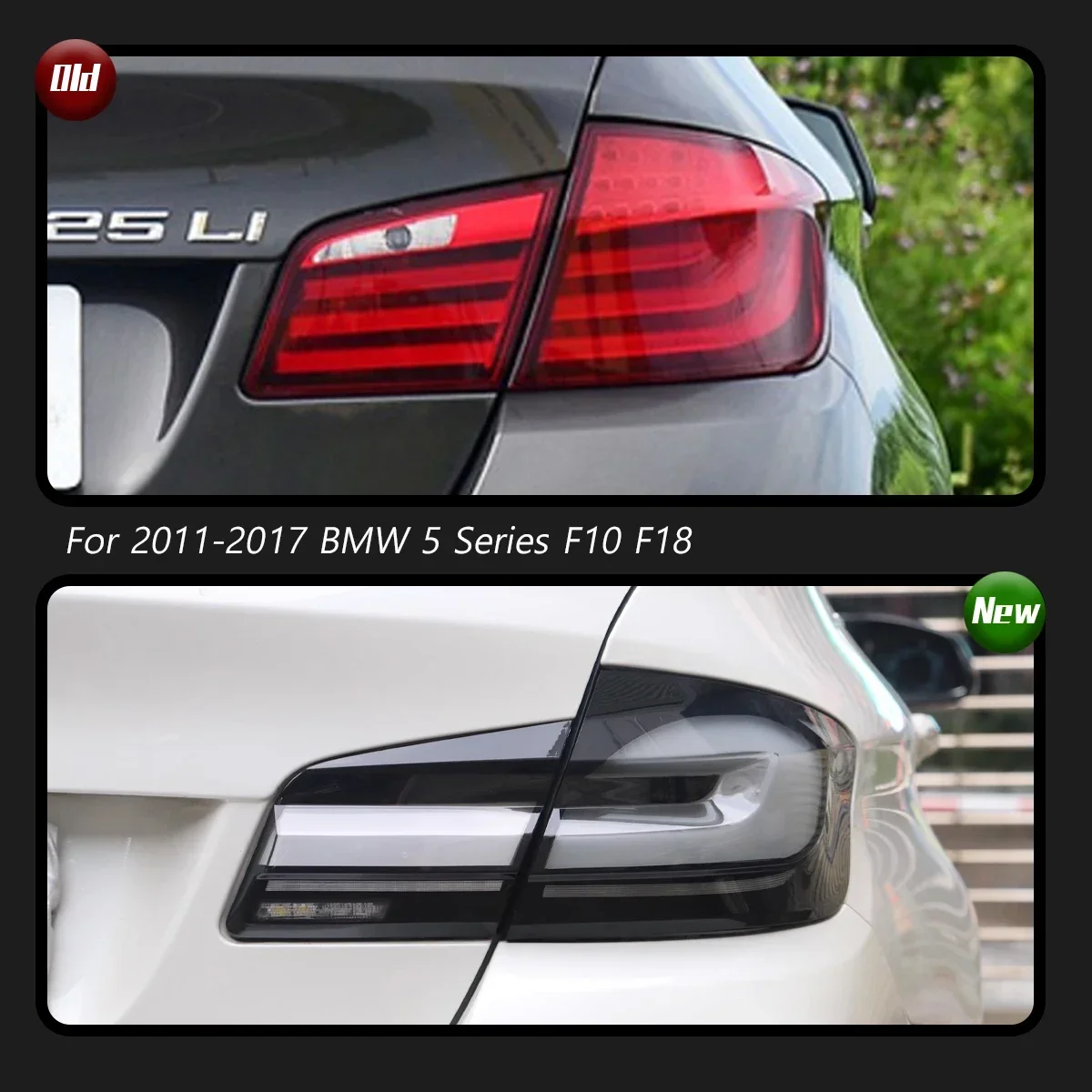 

Автомобильные задние фонари для BMW 5 серии F10 F18 2011-2017 525li 530li Светодиодные задние фонари Дневные ходовые огни Автомобильные аксессуары