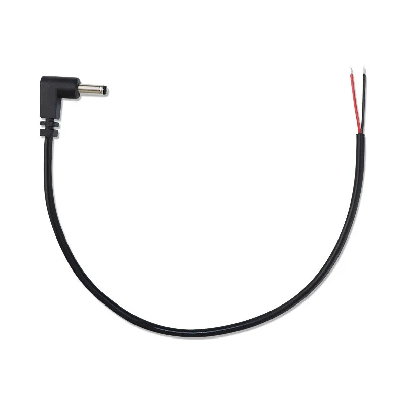 Dc 3.5 * 1.35mm Straight Or Bent Wire 90 Degree Power Wire Revolution Dual Bare Wire Connector Transmission B5