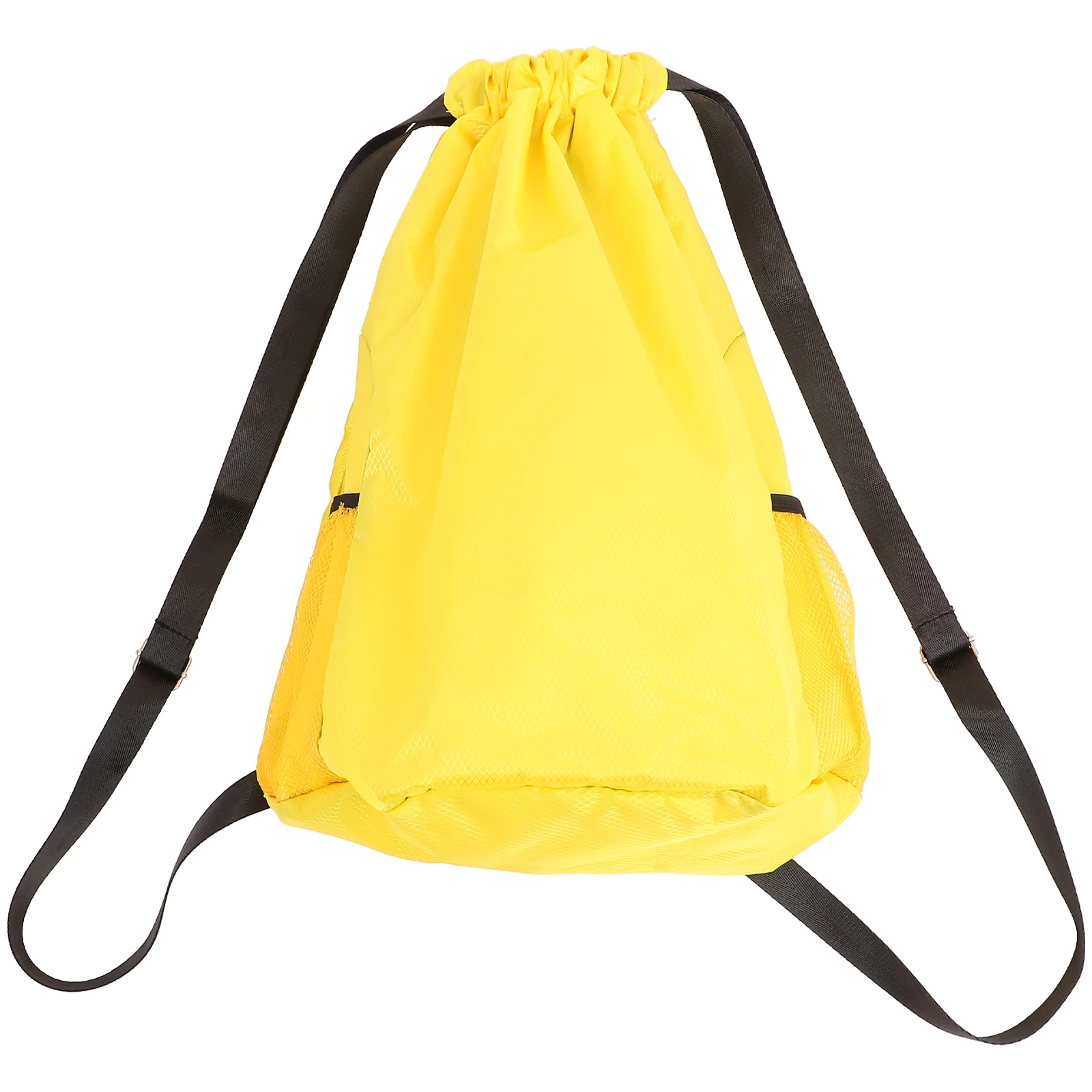 

Large Capacity Drawstring Bag Sports Travel Backpack Oxford Cloth Gym Bag Basketball Supply Portable Storage