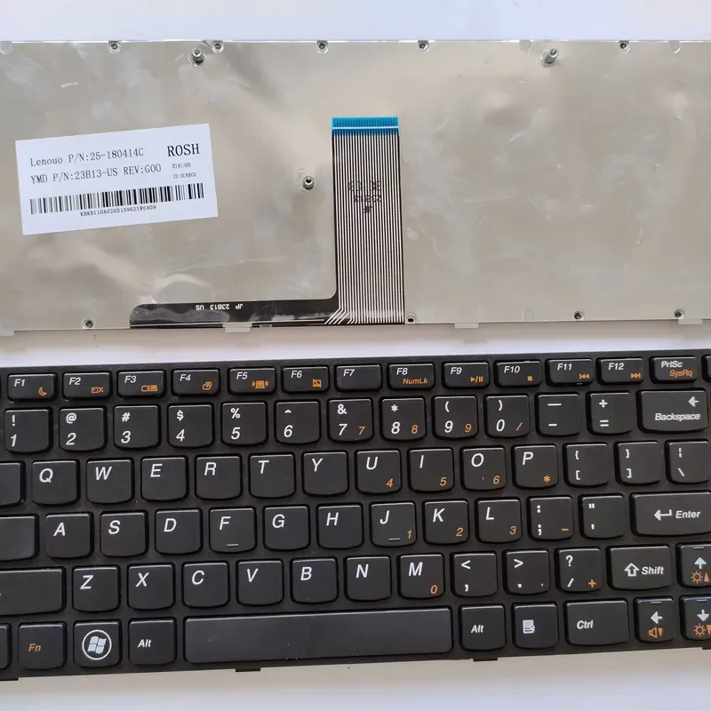 Teclado estadounidense para Lenovo G470 V470 M495 M490 B490 B480 B475E B470 G475