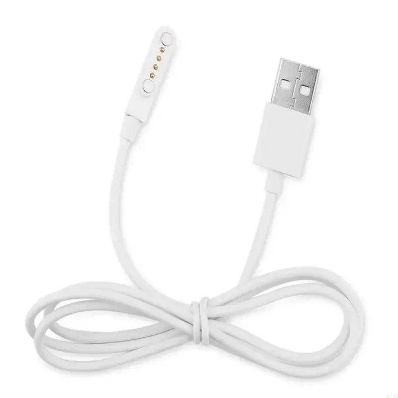 Universal 4pin Space for Smart Watch Charging Cable USB 4 Pin Cord for KW18 KW88 KW98 Watch