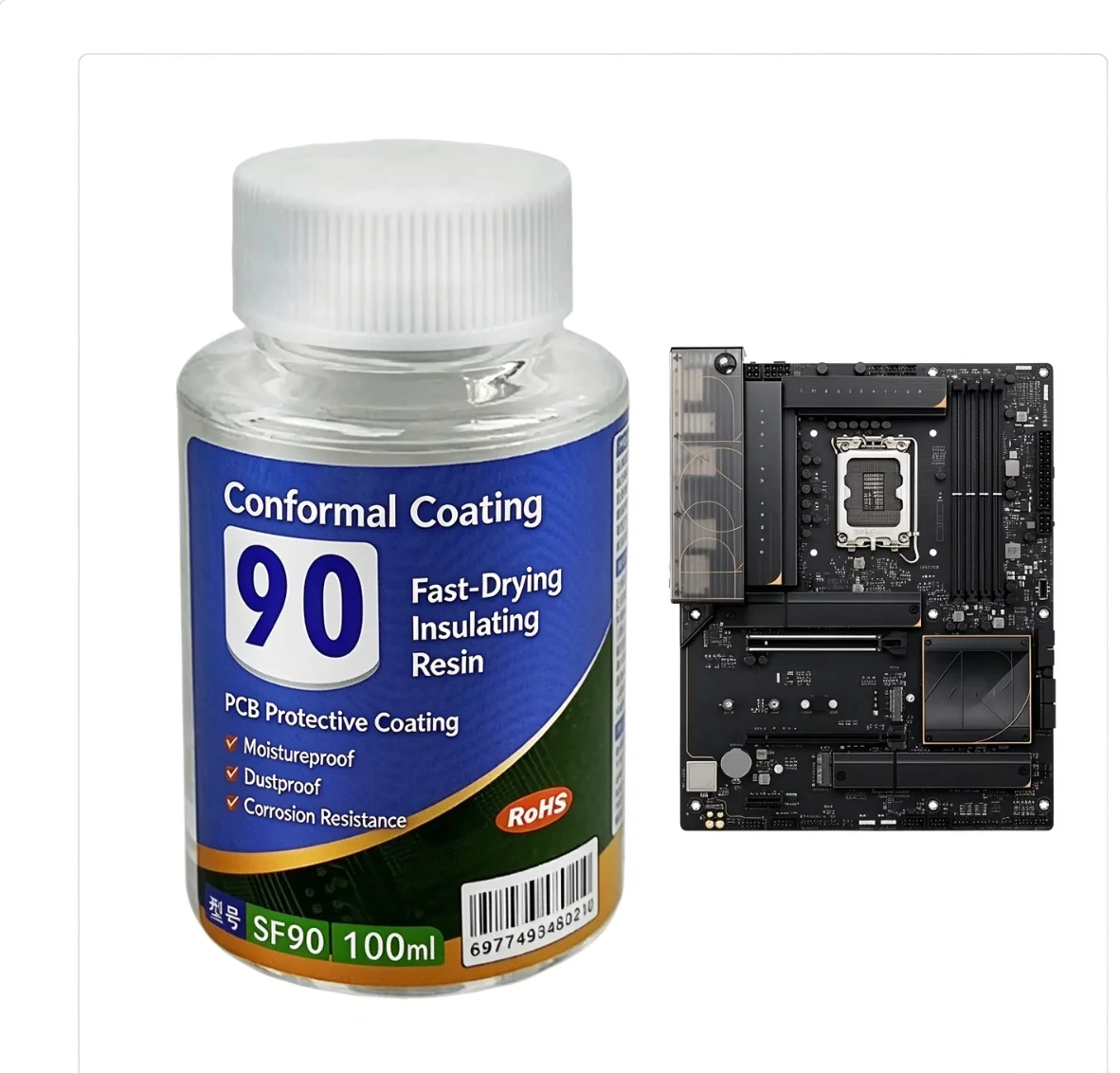 100ml/50ml PCB Insulating Varnish Electronics Potting Compound PCB Waterproof Clear Conformal Coating For Circuit Board Coating