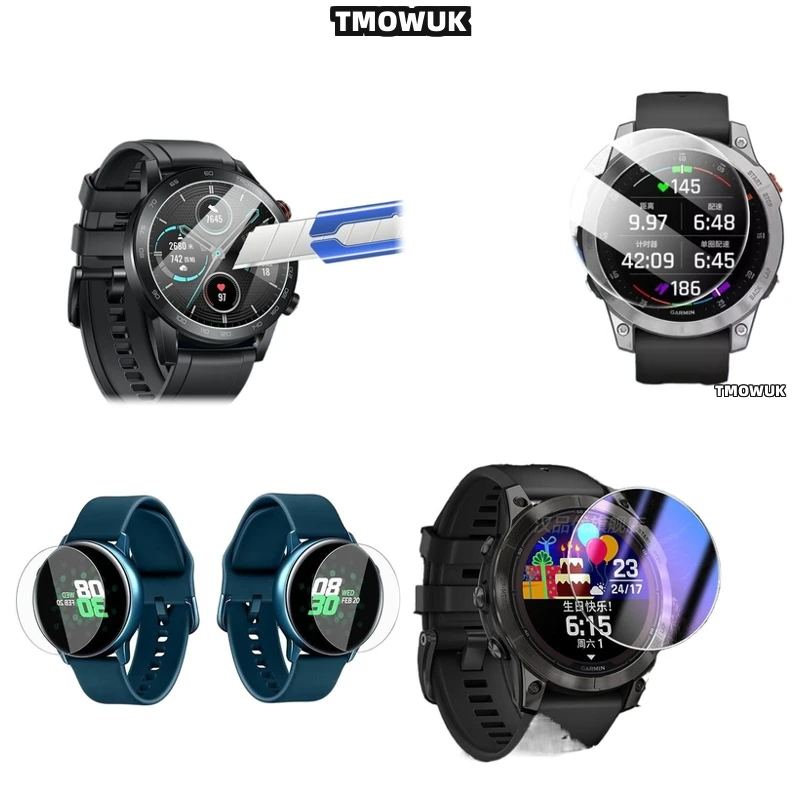 

Ultra-Premium 9H Tempered Glass Screen Protector For Garmin Fenix 7 7S 7X Pro - HD Anti-Scratch Clear