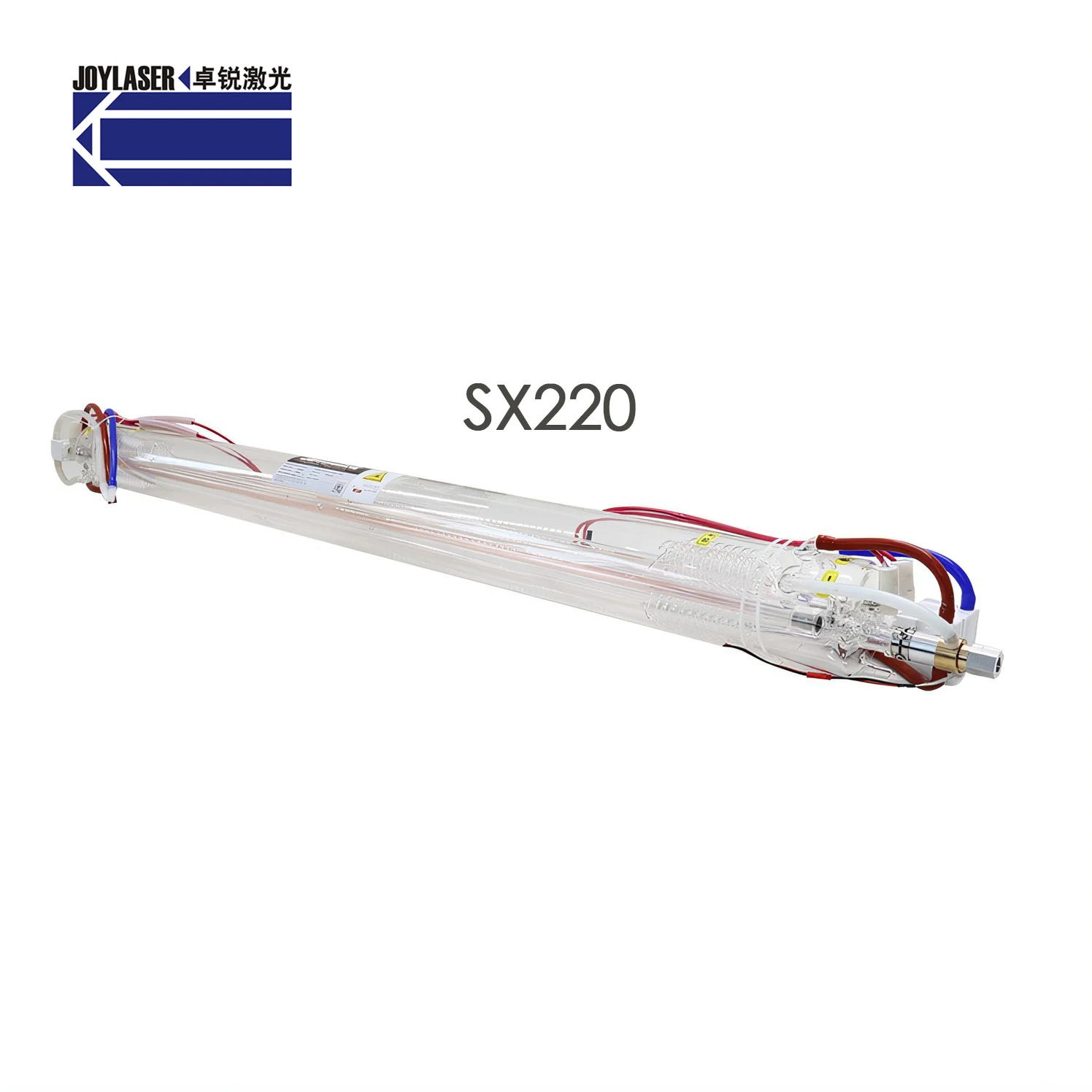 

JOYLASER SX220 Competitive Price Complete Specifications Co2 Laser Tube 220W1250MM Cutting Machine Co2 Laser Tube