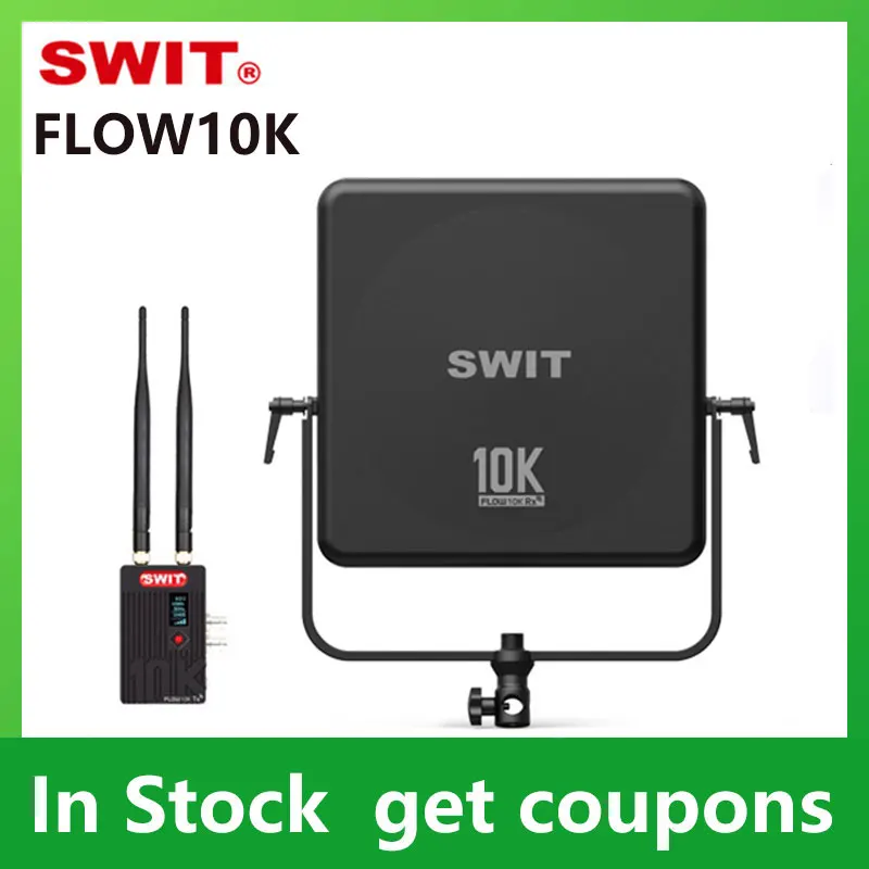 SWIT FLOW10K SDI&HDMI 10000ft/3km Wireless Video Transmission System Multicast - 1 Transmitter to Unlimited Receivers