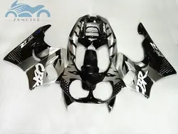 Custom Motorcycle fairing kit for HONDA CBR900RR 1992 1993 1994 1995 CBR 893RR 92 93 95 CBR 893 black silver ABS fairings set