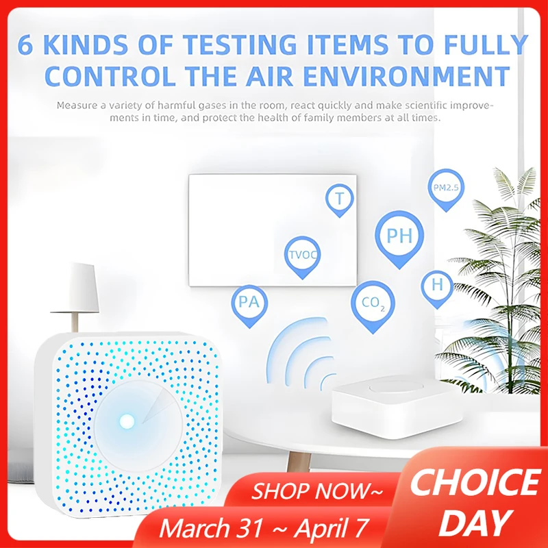 Tuya Wifi 6 In 1 Ai…