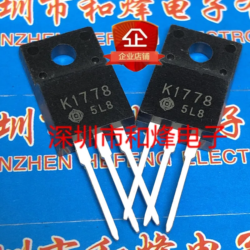 5PCS-10PCS K1778 2SK1778 TO-220F 80V 10A      ORIGINAL ON STOCK