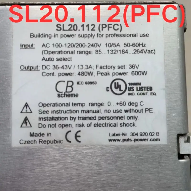 مورد طاقة اختبار مستعمل ، SL20.112(PFC) SL20.113 ، يمكن خصم الأسعار