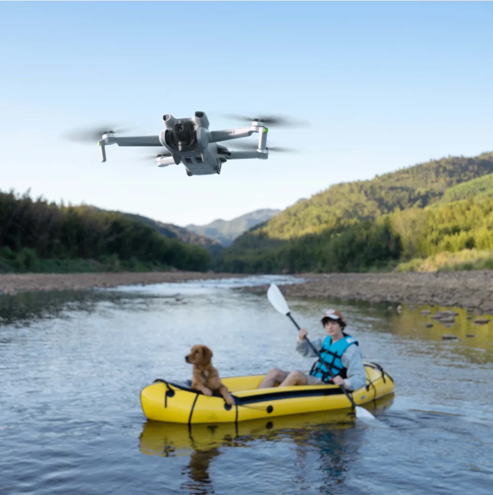 DJI Mini 3 Drones to Transmit 30 min Maximum Flight Time 4K HDR Video 10km Transmission Distance