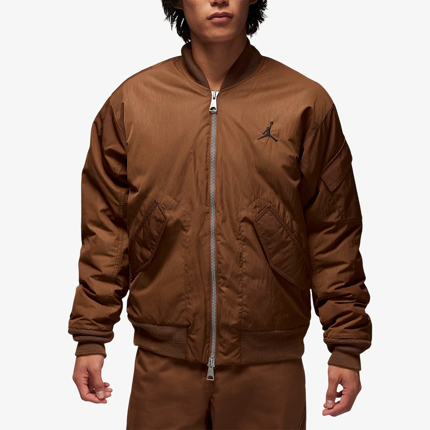 Nike genuine JORDAN men's trendy casual windproof warm cotton clothing FB7317-281