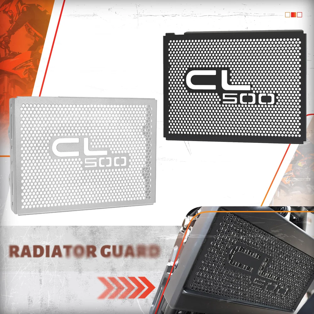 

Защитная решетка радиатора CL500 для Honda CL 500 с логотипом 2023, крышка решетки радиатора, защитная крышка 2023 2024 2025