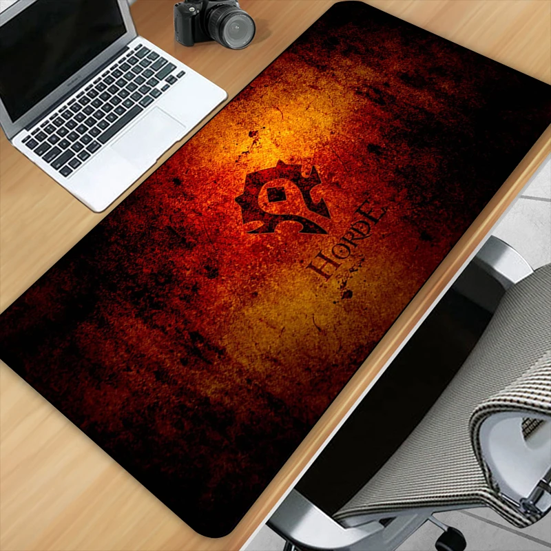 Best selling World of Warcraft Mousepad Anime HD Printing Computer Lock Edge Keyboard Mat Gift  PC Desk Pad Large Mouse Pad