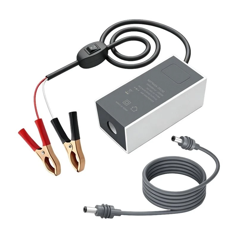 A82M-For Starlink Mini DC Booster Adapter 12V/24V To Boost 30V 2A Power Supply With Car Alligator Clips 18AWG Cable