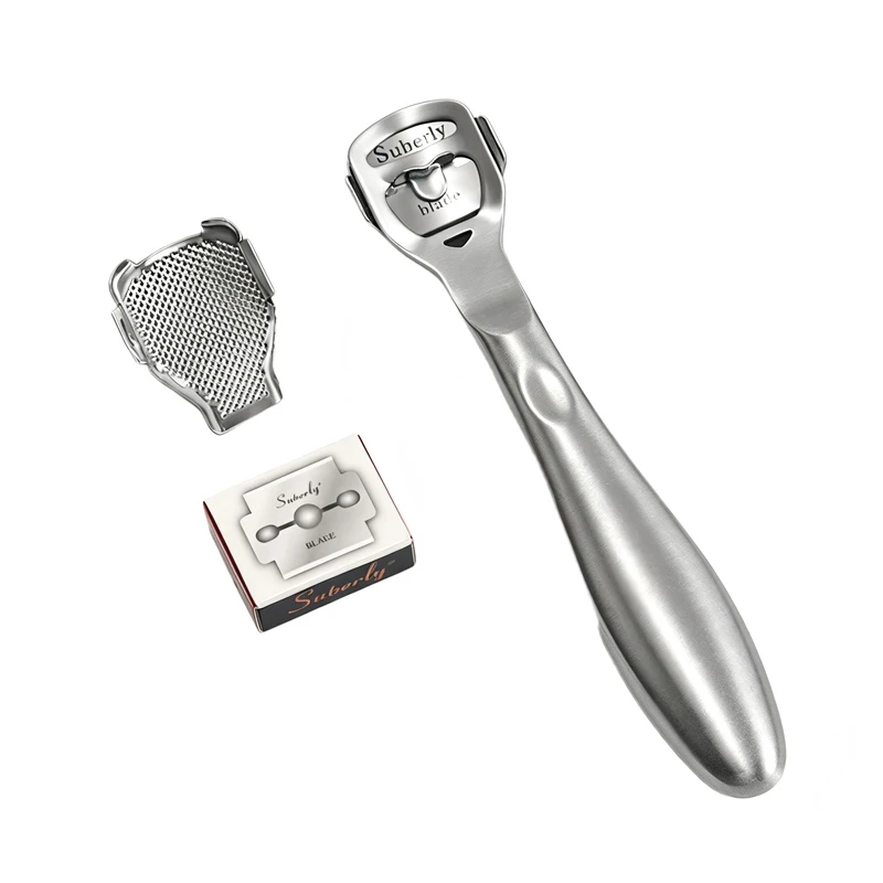 

Removable and Washable Stainless Steel Pedicure Knife, Dead Skin Remover, Callus Remover, Foot File, Foot Care Tool, Reusable