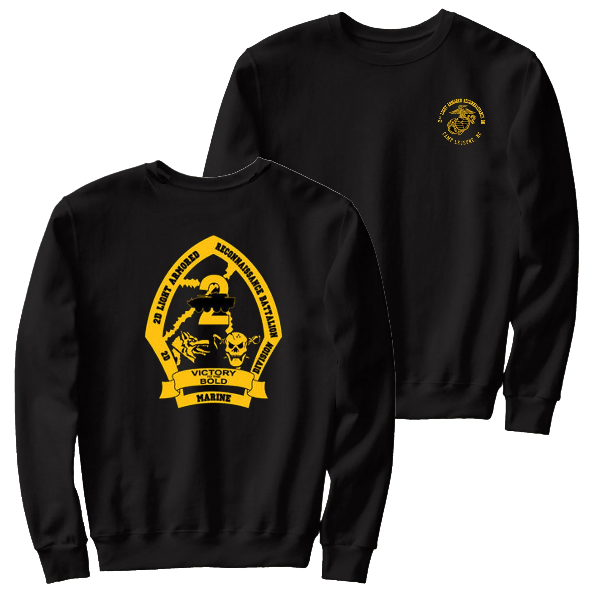 US Marine Corps 2nd Light Armored Recon Battalion Pullover Hoodie New 100% Cotton Comfortable Casual Mens Sweatshirt Streetwear