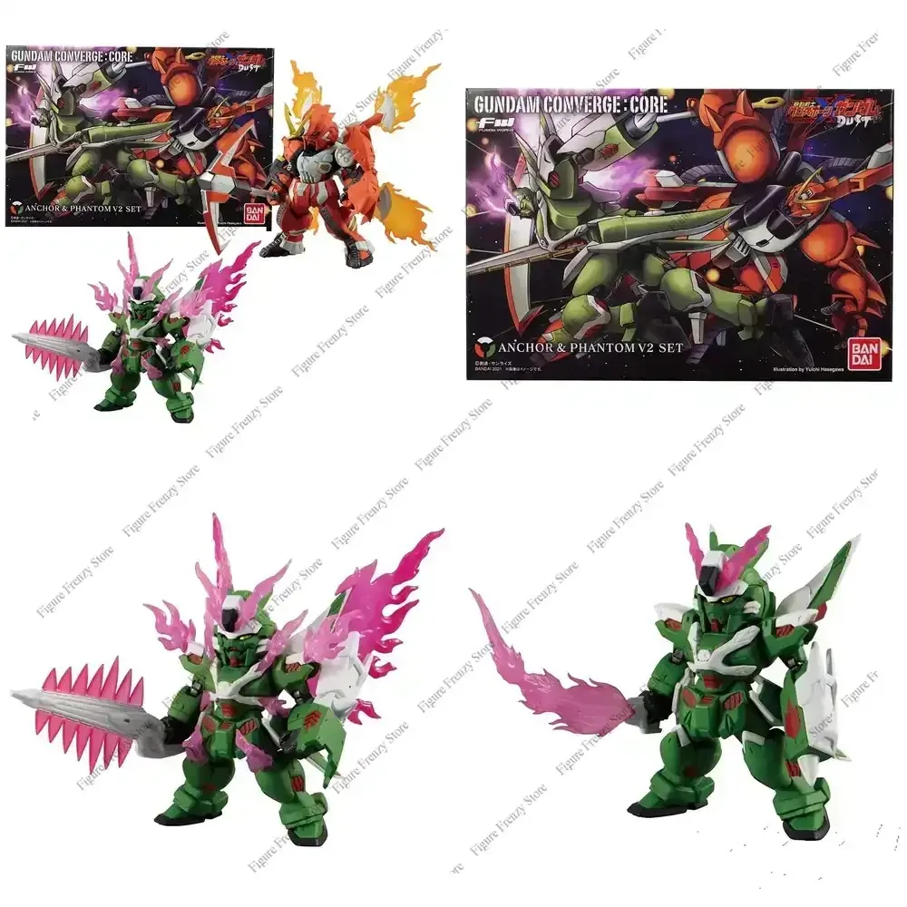 Special Offer for Bandai Genuine Gundam Gacha Anime Figure CONVERGE CORE Anchor Phantom V2 Collection Mol Anime Action Figure