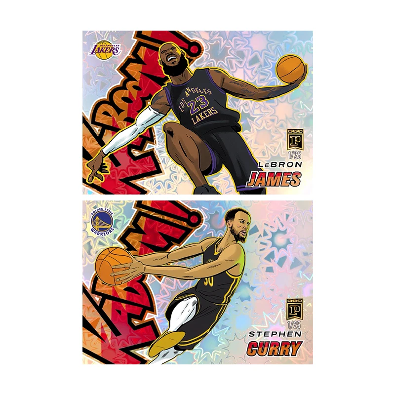 بطاقة نجمة كرة السلة بانيني محلية الصنع أنتوني إدواردز نيكولا جوكيتش كاري ويمبانياما مجموعة بطاقات اللعب هدية #2