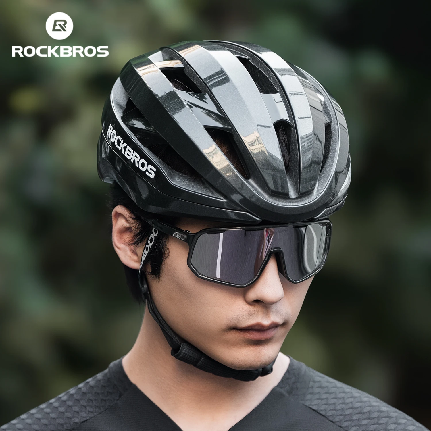 ROCKBROS Bicycle Helmet Multi Vent Hole Quick Perspiration Antibacterial Keel Cycling Helmet Breathable Men Women Bicycle Helmet
