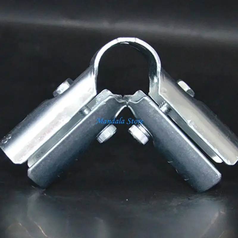 U2JC Universal 20Mm Round Pipe Fastener Carbon Steel T Pipe Connectors Tees Clamps
