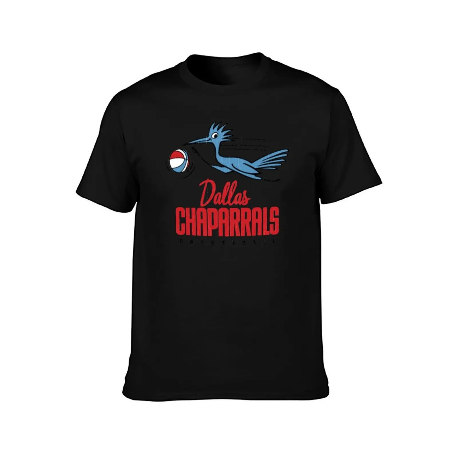 Dallas Chaparrals Basketball T-Shirt UV Protection Outdoor Tee Shirt
