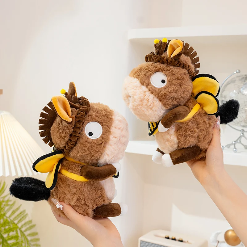 

Cute Bee Donkey Pillow Soft Plush Home Decor Gift Fun Sofa/Bed/Office Cushion Non-Slip Bottom Machine Washable