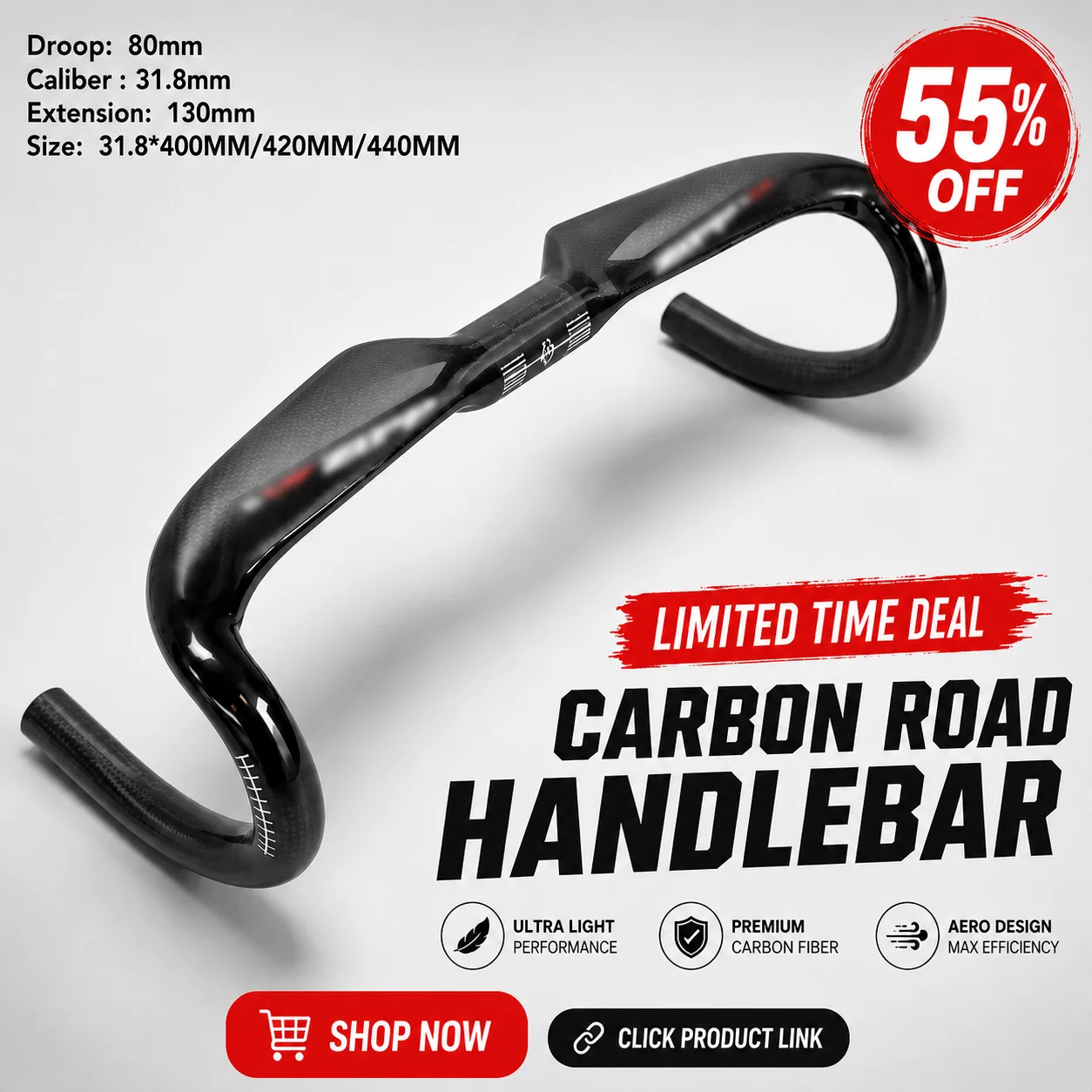 full-carbon-road-bike-handlebar-ud-drop-bar-318mm-lightweight-220g-bicycle-handlebar-400-420-440mm-gloss