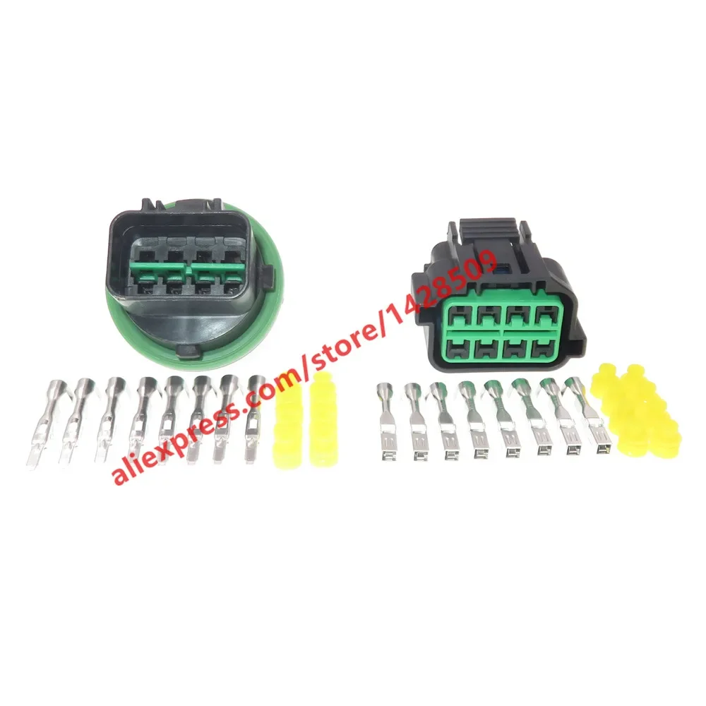 1 Set 8 Pin HP066-08021 HP075-08030 GL211-08021 Automotive Headlight Plug For KIA K2 K3 K5 HYUNDAI Sonata MISTRA