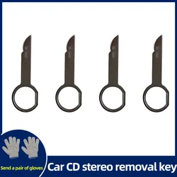 Radio Stereo Removal Extractor Key Release Pin Head Unit Audio Install Tool For VW Audi Ford Mercedes Benz Skoda Car Parts