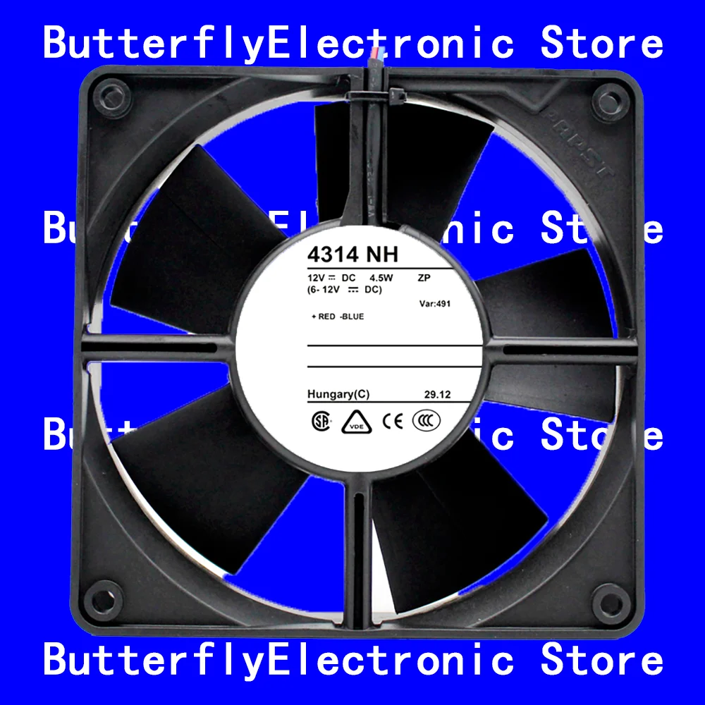 

NEW ORIGINAL 4314NH 4314 NH 12VDC 4.5W COOLING FAN 12032 12CM 120*120*32 MM