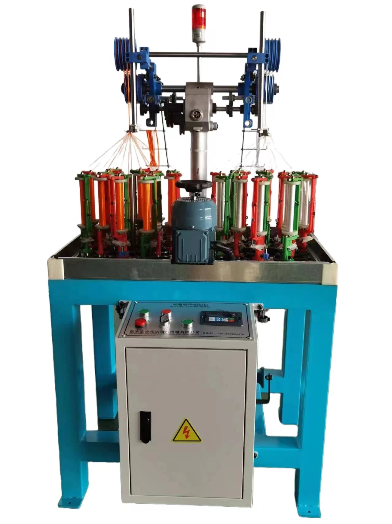 Macchina per intrecciare la corda con mandrino Credit Ocean 16 Macchina per maglieria con cavo ad alta velocità Macchina per intrecciare i tessuti con cablaggio