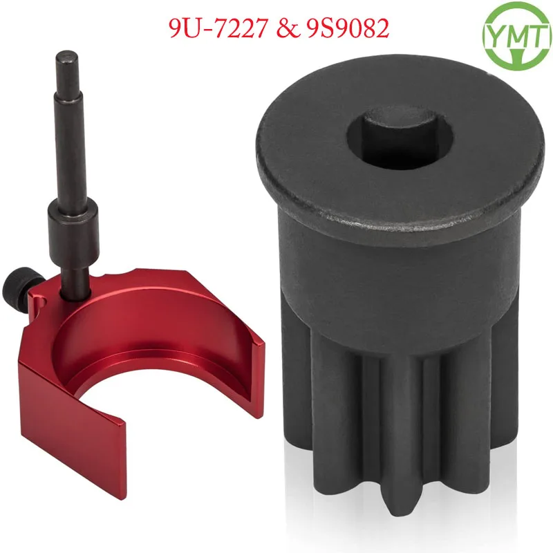 

Diesel Fuel Engine Timing Fixture 9U-7227 & Engine Barring Socket 9S9082 for Caterpillar (CAT) C-15 C-16, 3200/3406 Series More