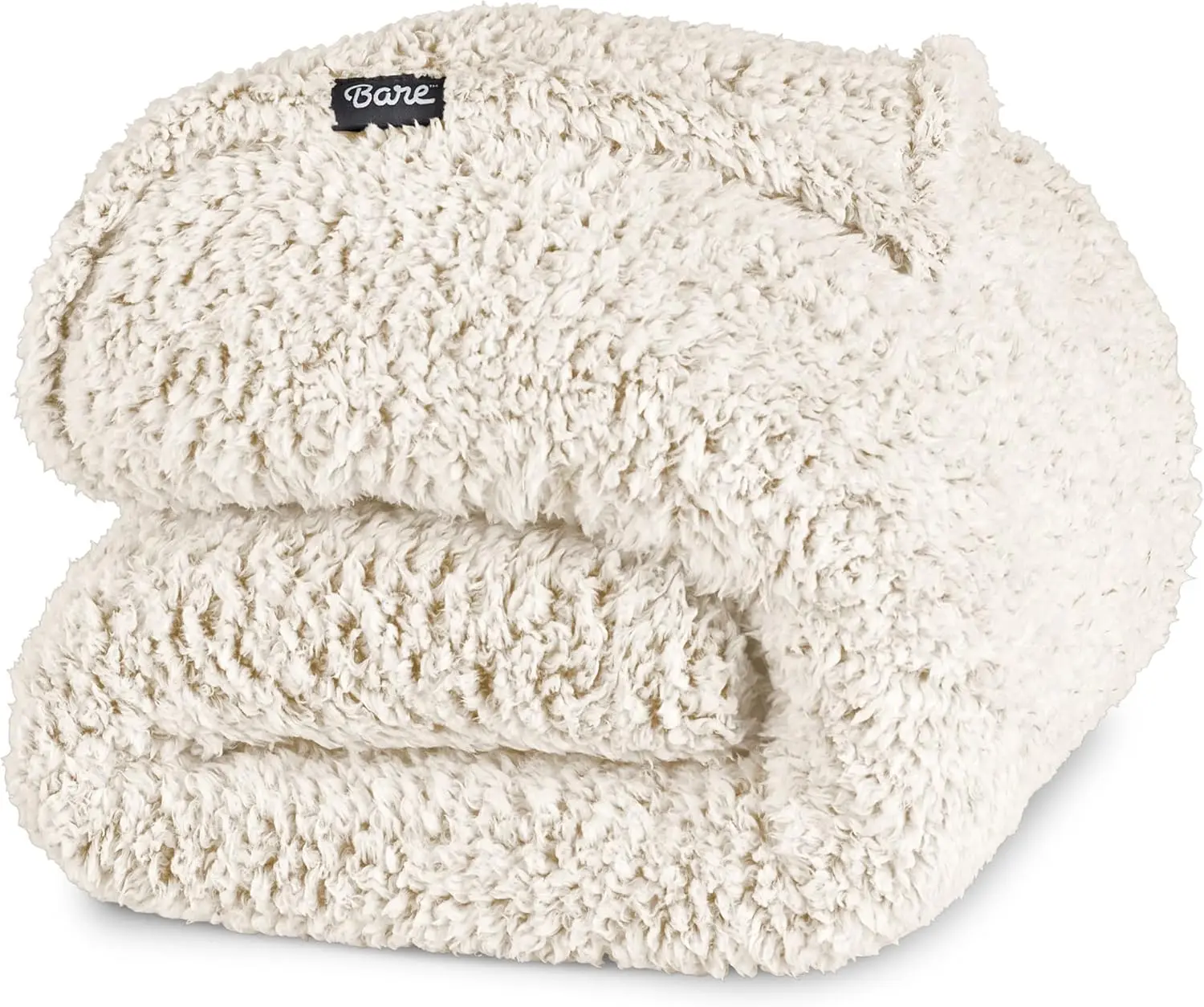 

Faux Shearling Blanket - King Size - Blanket For Bed, Sofa, Couch, Camping, Travel, And Gifts - Warm & Lightweight - Fluffy &