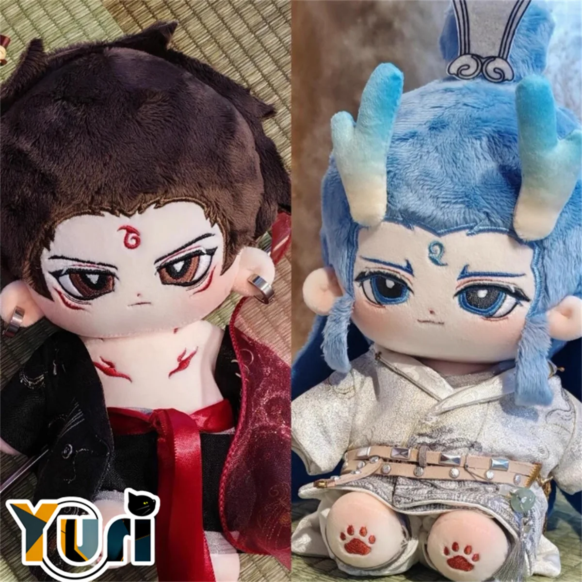 

Movie Ne Zha 2 Nezha Aobing 20cm Plush Doll Toy Clothes Costume Cute Cosplay Gift Anime Original Lovely