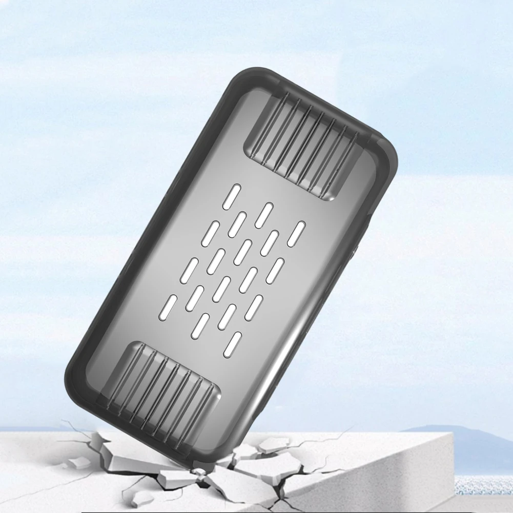 Pour ANBERNIC RG35XX H étui en TPU transparent anti-rayures coque de Console portable souple manchon de Console de jeu léger accessoires de jeu