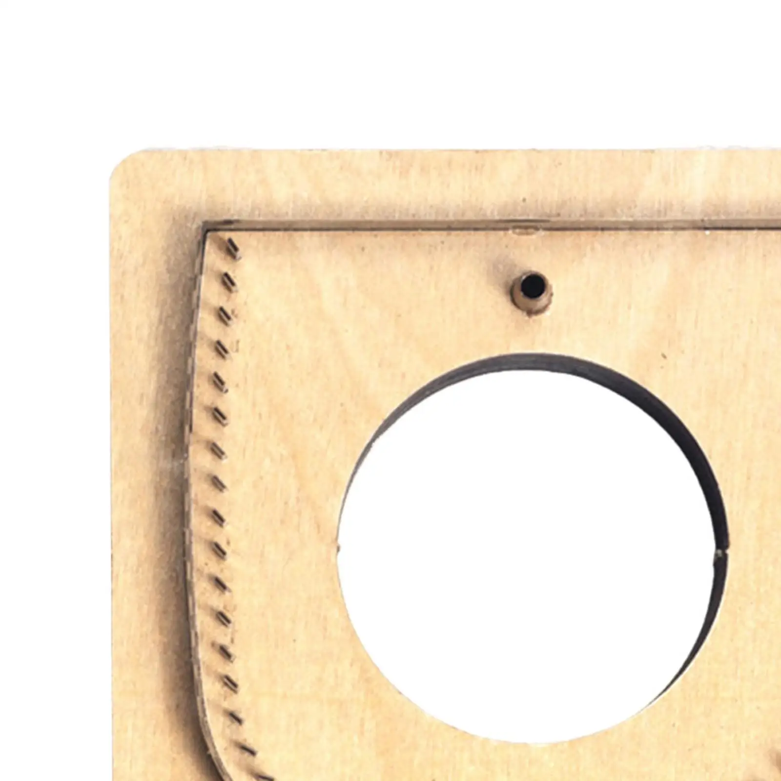 DIY Lighter Holder Wood Die Easy to Use Make Gift with Stitch Hole Practical Template Leathercraft Tool Cut Mould