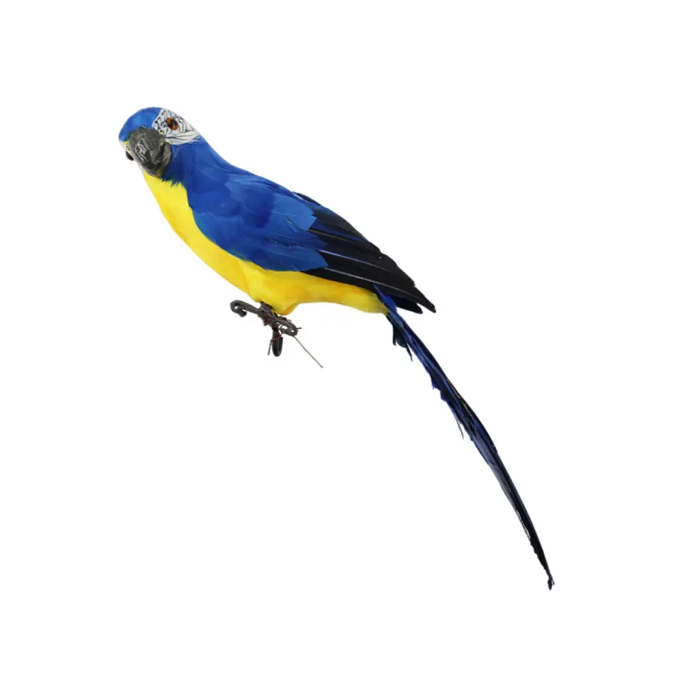 

Artificial Parrot Crafts Simulated Bird Decoration Model Adornment for Home Office Balcony Garden Landscape
