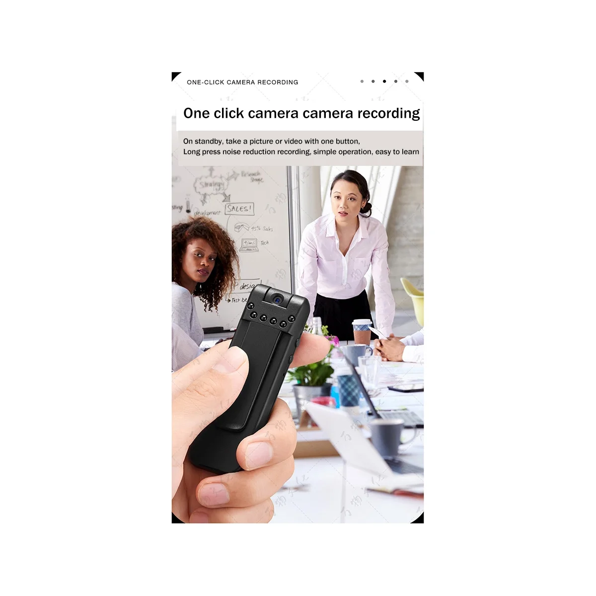 4K HD Night Vision Camera Recorder Conference Recording Recording Camera Portable Recording Video Recording Pen