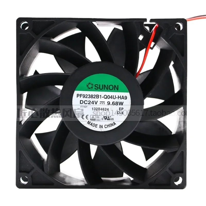 PF92382B1-Q04U-HA9 24V 9.68W New Original SUNON 9CM 9038 Inverter Fan for Electronics Cooling
