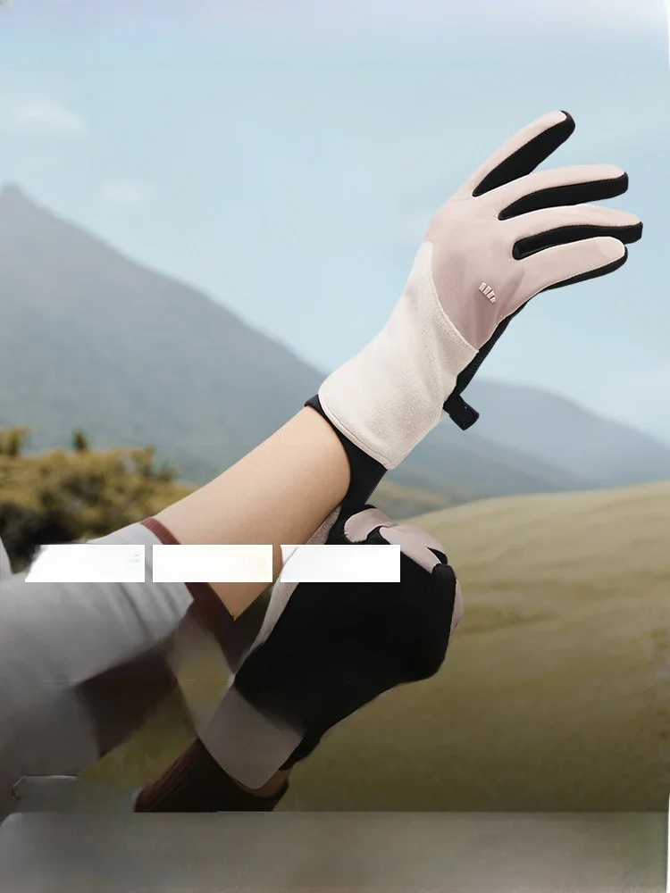 

Thickened Fleece Touchscreen Gloves Warm Windproof Outdoor Cycling Motorcycle Riding Men's Winter Gloves Waterproof