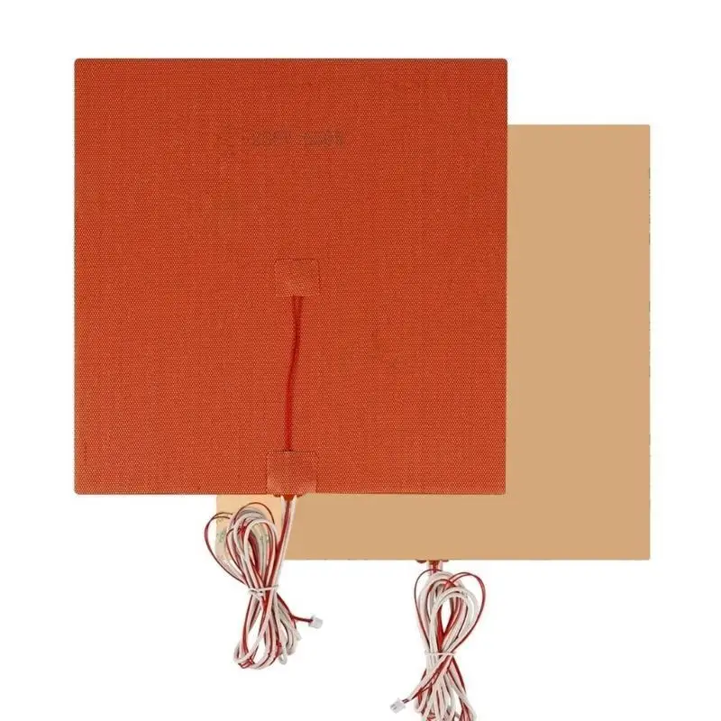 

31BA 3D Printers Accessory Silicone Heated Pad Thermostat Heating Plate 100x100/250x250/300x300mm 110V 220V 450W/650W