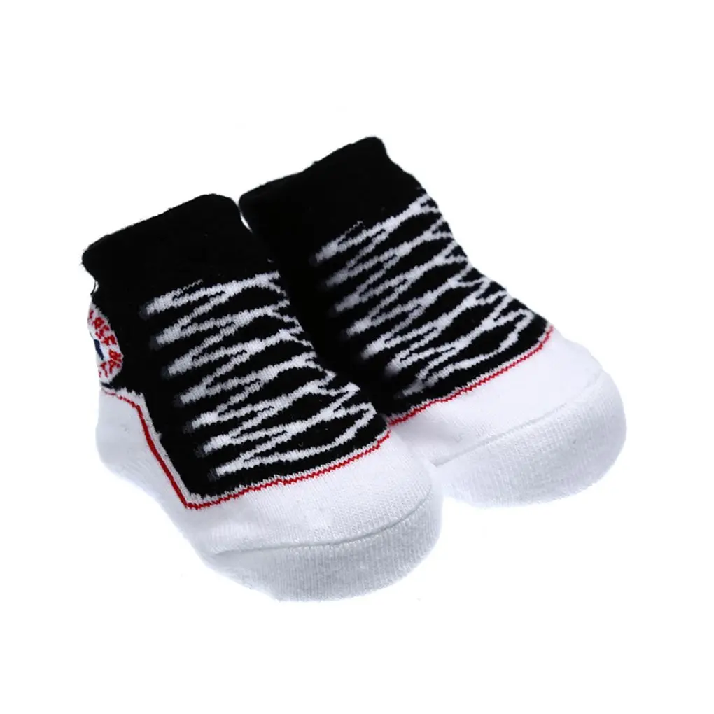 

Anti Slip Cotton Socks Shoes Slippers Socks for 0-6 Month Newborn Baby Boy Girls