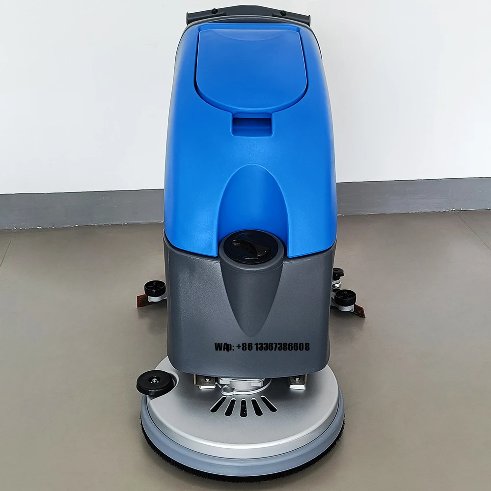 60L Cleaning Machine Walk Behind Sweeper Model YQ-X65 Shop Electric Floor Scrubber