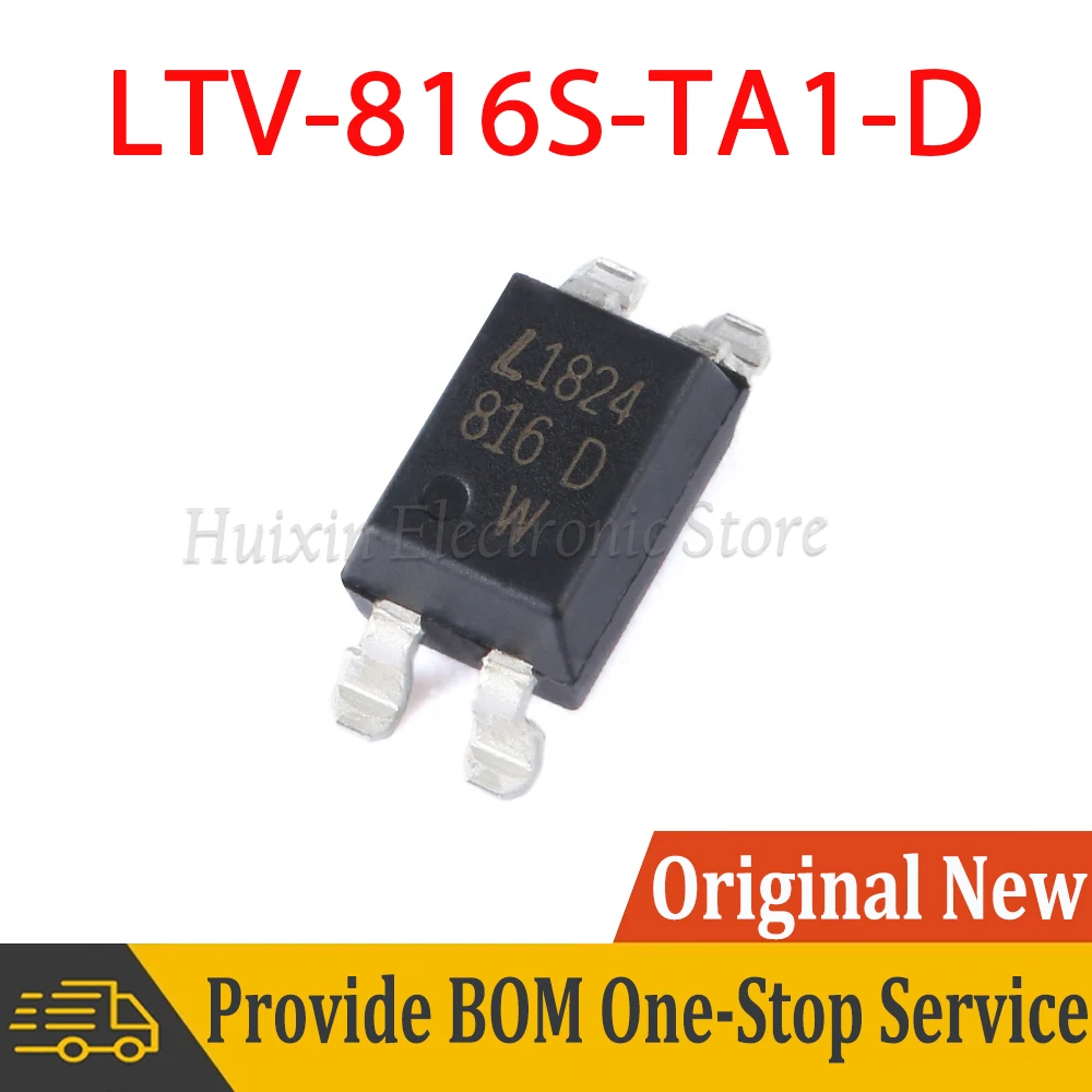 

10pcs LTV816 LTV-816S-TA1-D SMD-4 Transistor Output Optocouplers SMD New and Original IC Chipset