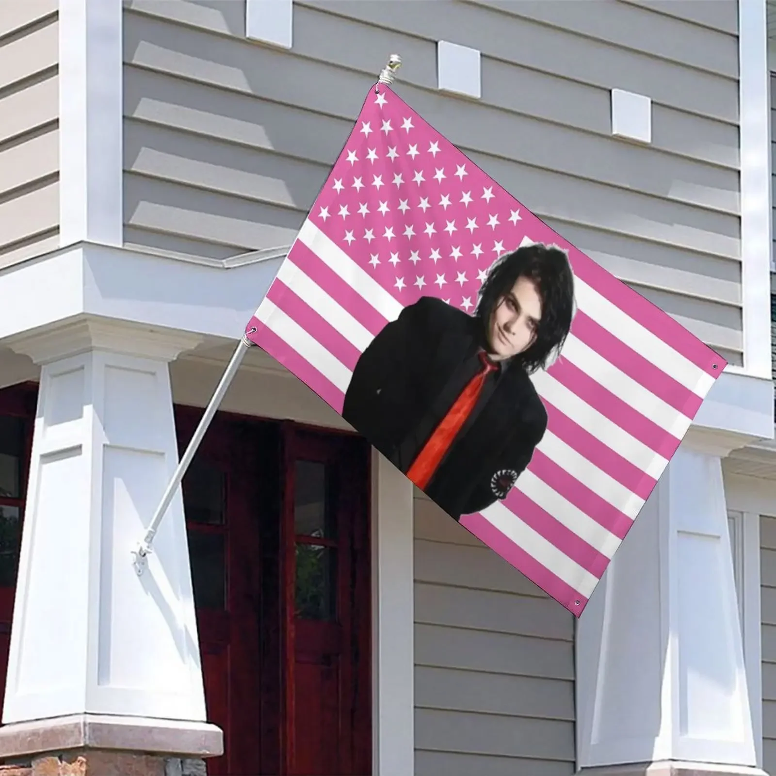 1 قطعة جيرارد آرثر الطريق الديكورات في الهواء الطلق أعلام مضحكة لغرف النوم ديكور المنزل المرآب فلوجا غرفة الحلي قماش مزخرف جداري العلم Y2k