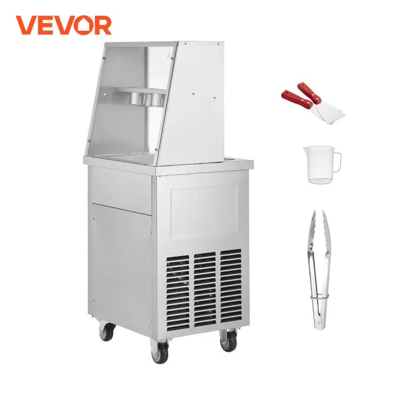 VEVOR Fried Ice Cream Roll Machine 13.8