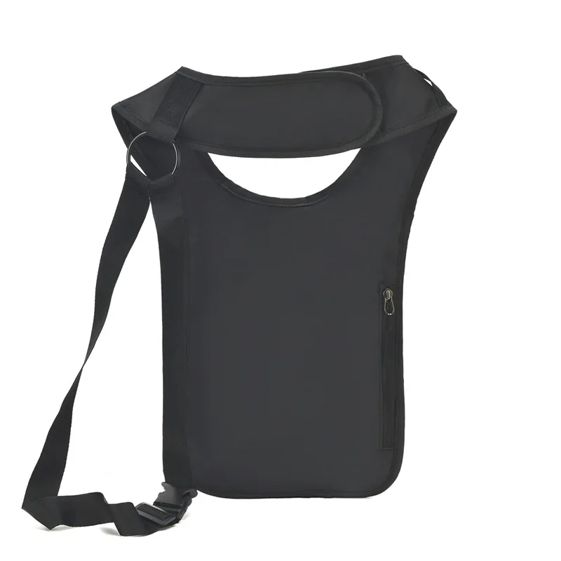 Men's and women's denim invisible underarm agent tactical bag multi-functional storage anti-theft chest bag